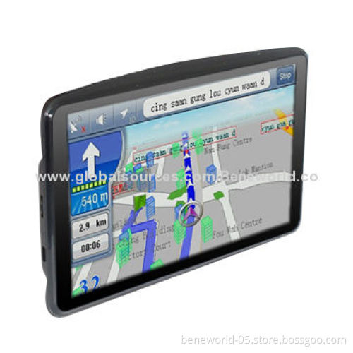 Promotional 7-inch WIN CE GPS with FM